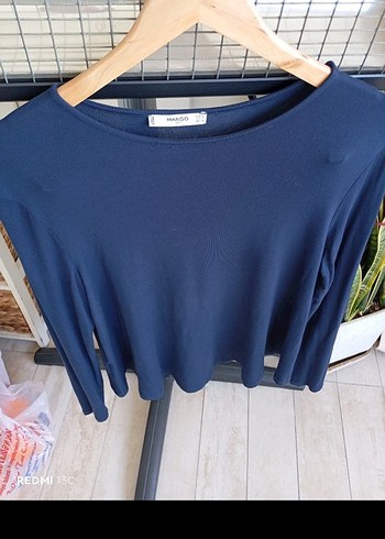 Yılan Desenli Örgü Kahverengi Kadın Bluz - Görsel 14