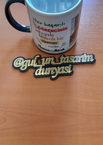 Sihirli bardak Öğretmenler Günü Hediyesi
