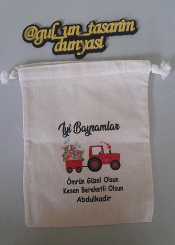 Bayram Harçlık Kesesi
Şeker Kesesi - Görsel 8