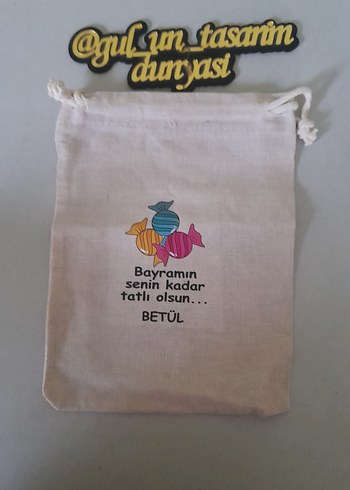 Bayram Harçlık Kesesi
Şeker Kesesi - Görsel 9