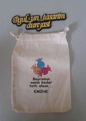 Bayram Harçlık Kesesi
Şeker Kesesi - Görsel 4