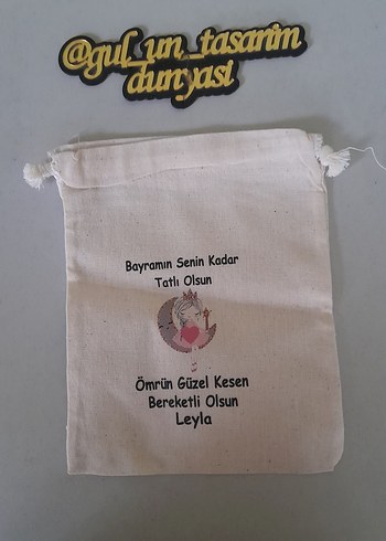 Bayram Harçlık Kesesi
Şeker Kesesi - Görsel 7