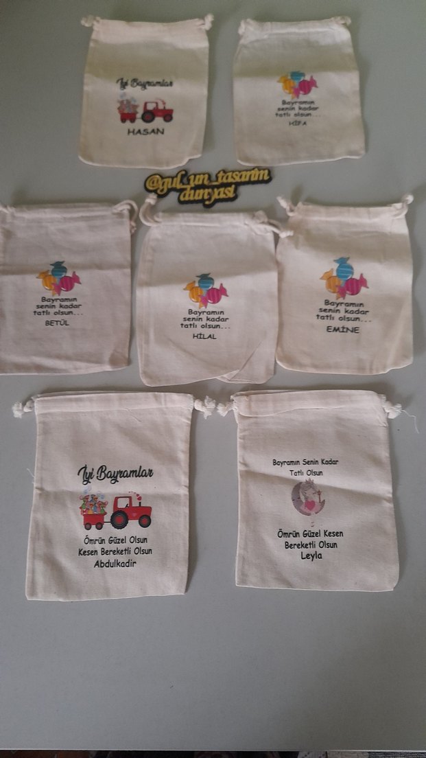 Bayram Harçlık Kesesi
Şeker Kesesi - Görsel 2