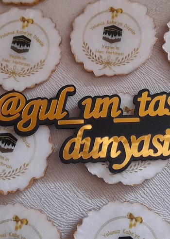 Umre Hatırası Epoksi - Görsel 2