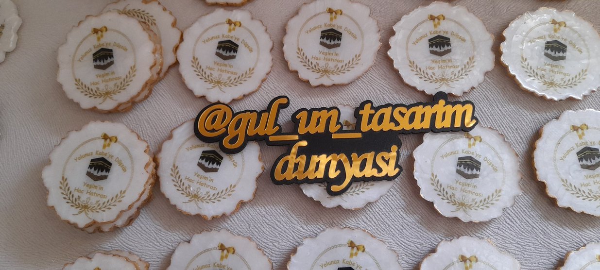 Umre Hatırası Epoksi - Görsel 2