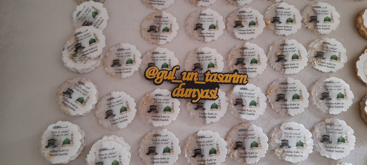 Umre Hatırası Epoksi - Görsel 2