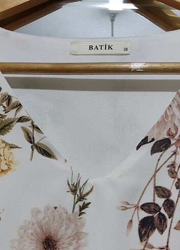Batik Batik uzun elbise