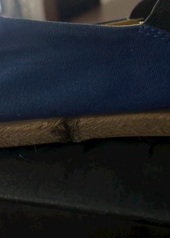 Tommy Hilfiger Lacivert Kadın Espadril - Görsel 4