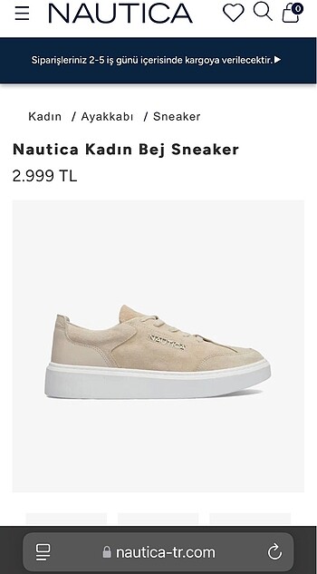 Nautica Bayan Spor Ayakkabı