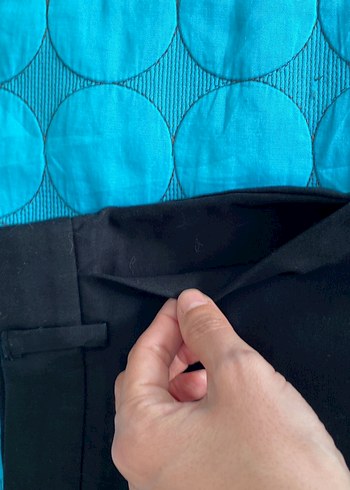 Mango 
Düğmeli Siyah Midi Hamile Eteği - Görsel 4