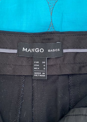 Mango 
Düğmeli Siyah Midi Hamile Eteği - Görsel 3