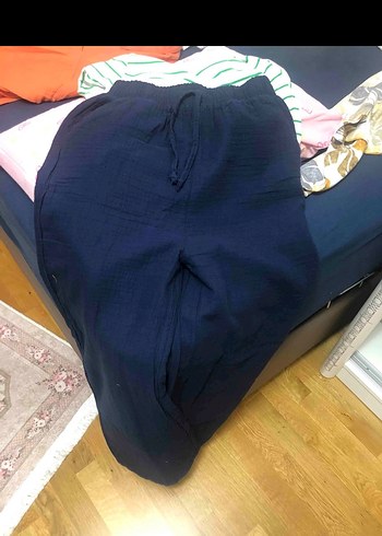 Müslin Palazzo Pantolon - Görsel 2