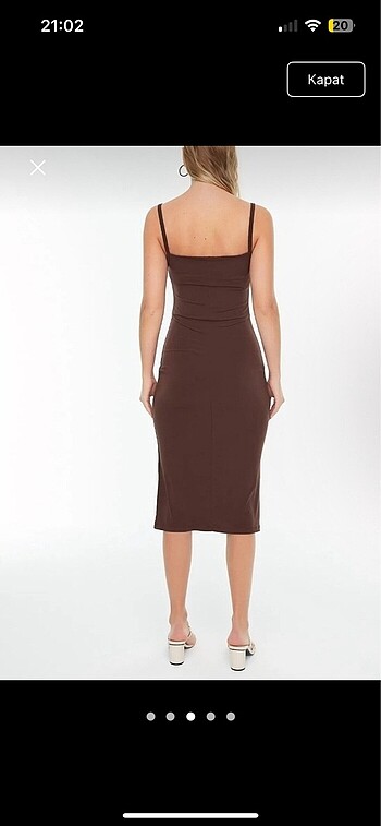 Bershka Uzun maxi elbise