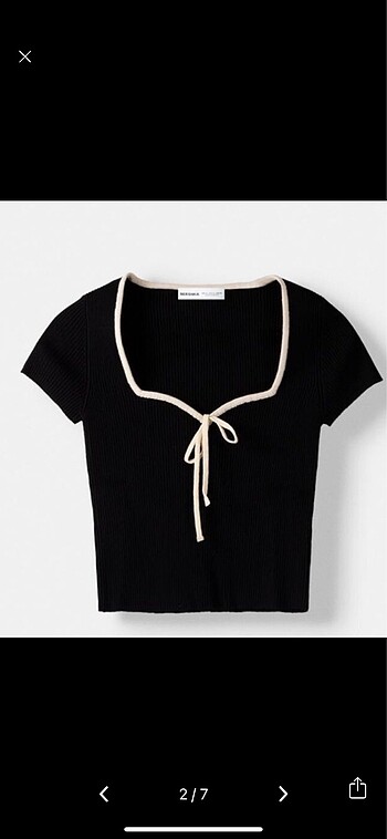 Bershka Bershka Fiyonklu Crop