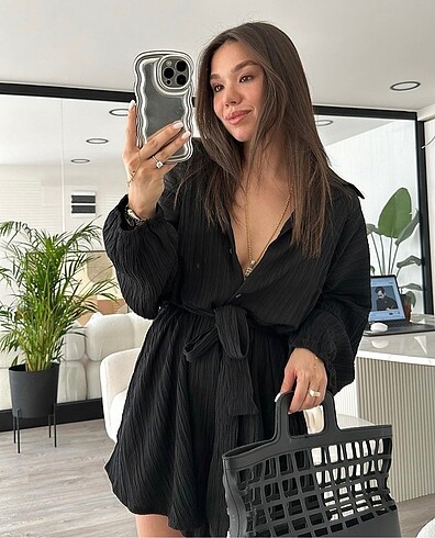 Diğer Keten Tulum Elbise