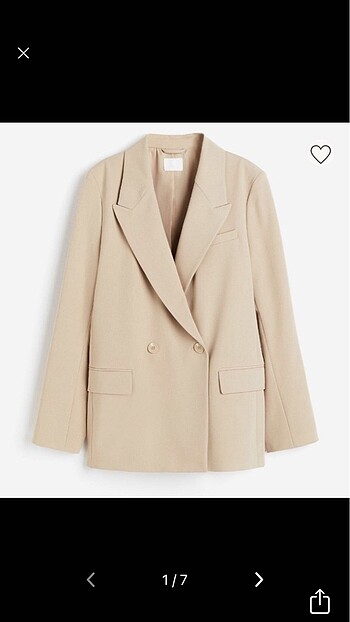 H&M ceket