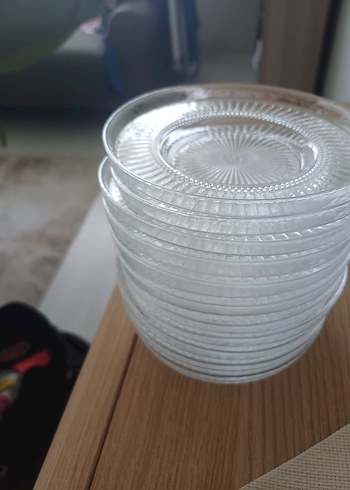 cam çay Tabağı Seti - Görsel 2