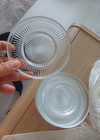 cam çay Tabağı Seti - Görsel 3