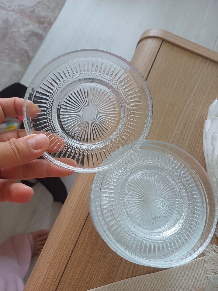 cam çay Tabağı Seti - Görsel 4