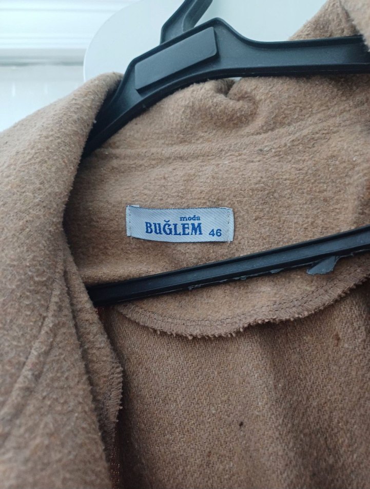 Bej Uzun Kadın Kaban - Görsel 3