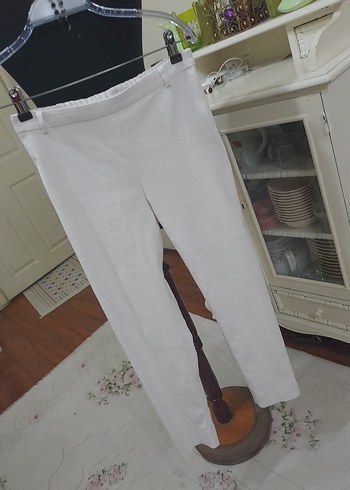 Kasha Beyaz şık pantolon kasha