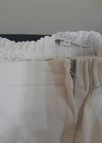 m Beden beyaz Renk Beyaz şık pantolon kasha