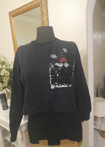 crop Sweatshirt - Görsel 13