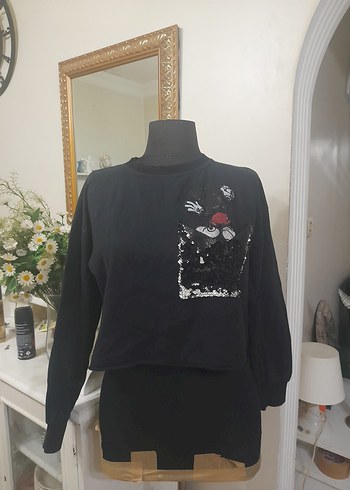 crop Sweatshirt - Görsel 2