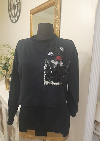 crop Sweatshirt - Görsel 6