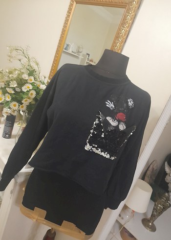 crop Sweatshirt - Görsel 3