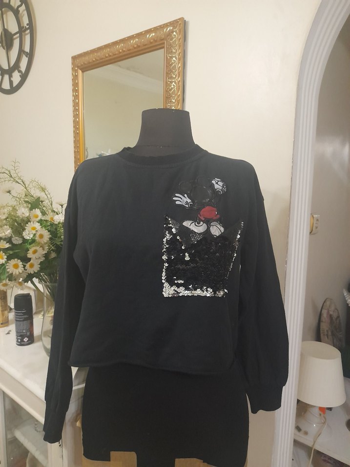 crop Sweatshirt - Görsel 5