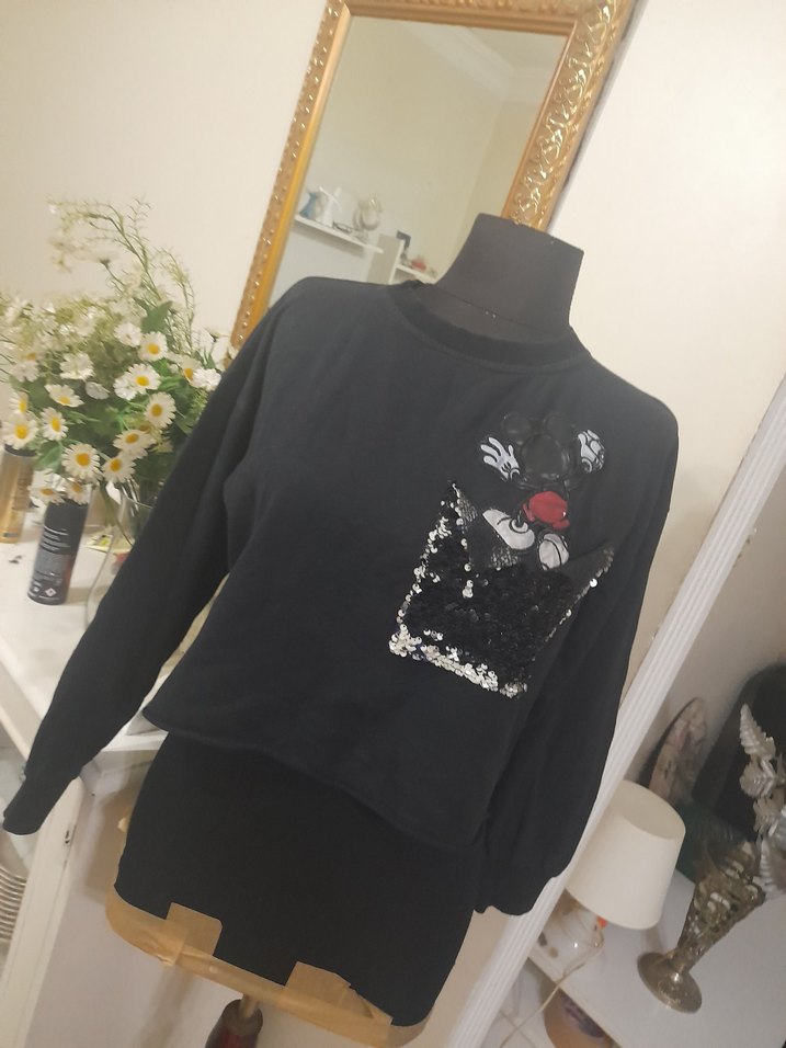 crop Sweatshirt - Görsel 3