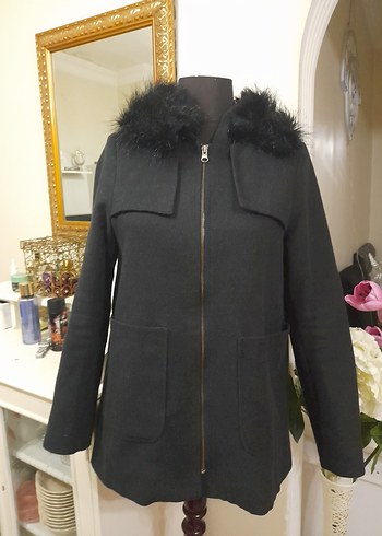 füme Kürklü kaban yeni S,M,L - Görsel 20