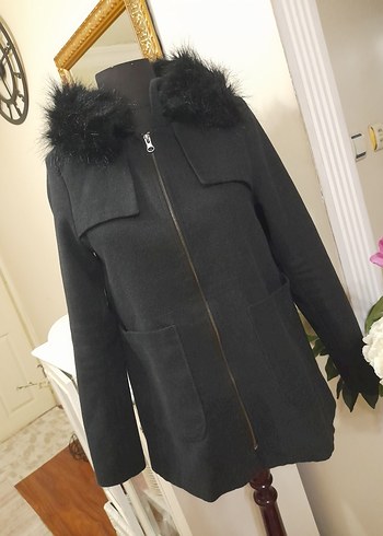 füme Kürklü kaban yeni S,M,L - Görsel 10