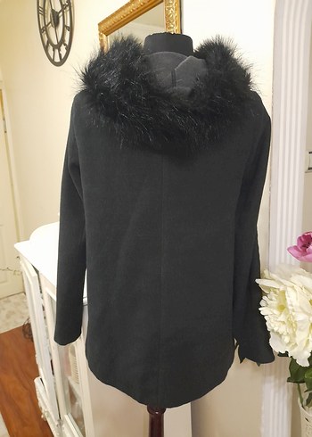 füme Kürklü kaban yeni S,M,L - Görsel 11