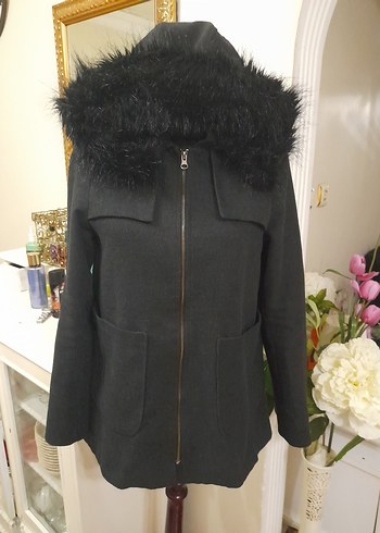 füme Kürklü kaban yeni S,M,L - Görsel 19