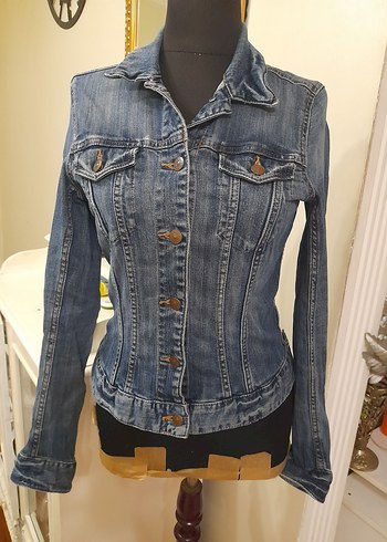 L.O.G.G. by H&M Kadın Mavi Denim Ceket - Görsel 6