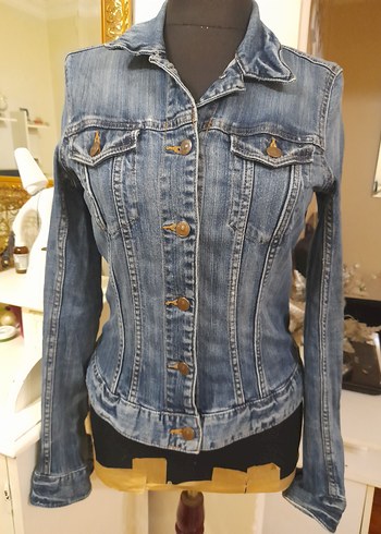 L.O.G.G. by H&M Kadın Mavi Denim Ceket - Görsel 20