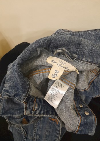 L.O.G.G. by H&M Kadın Mavi Denim Ceket - Görsel 16