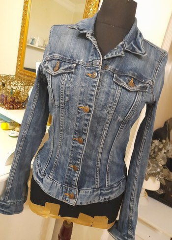 L.O.G.G. by H&M Kadın Mavi Denim Ceket - Görsel 18