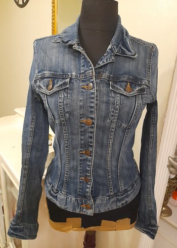 L.O.G.G. by H&M Kadın Mavi Denim Ceket - Görsel 12