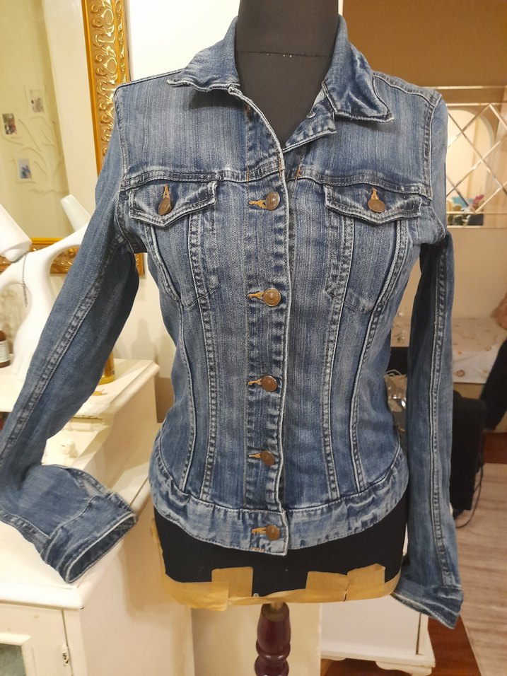 L.O.G.G. by H&M Kadın Mavi Denim Ceket - Görsel 3