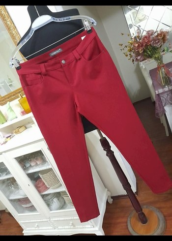 #codentry kırmızı şık pantolon S.M.L - Görsel 2