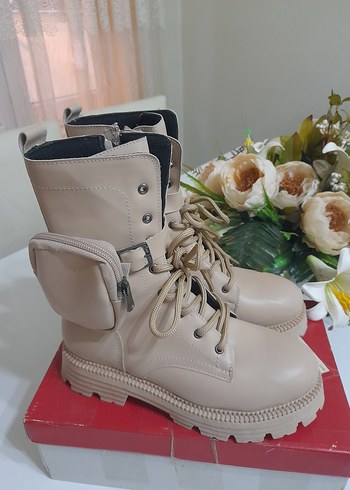 Walkway Bej Kürklü Kadın Bot Meru 25k - Görsel 3