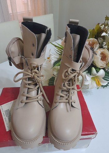 Walkway Bej Kürklü Kadın Bot Meru 25k - Görsel 10