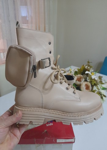 Walkway Bej Kürklü Kadın Bot Meru 25k - Görsel 20