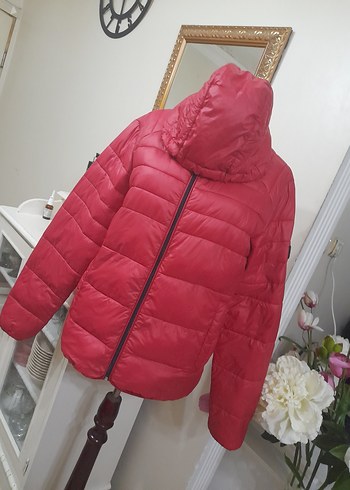 Jack Jones Erkek Kırmızı Düğmeli Mont - Görsel 13