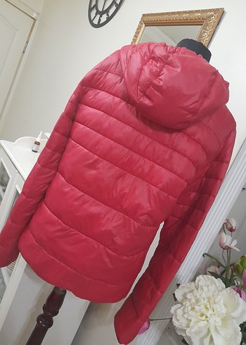 Jack Jones Erkek Kırmızı Düğmeli Mont - Görsel 16