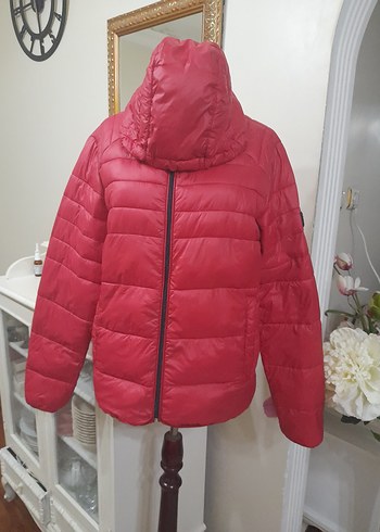 Jack Jones Erkek Kırmızı Düğmeli Mont - Görsel 10