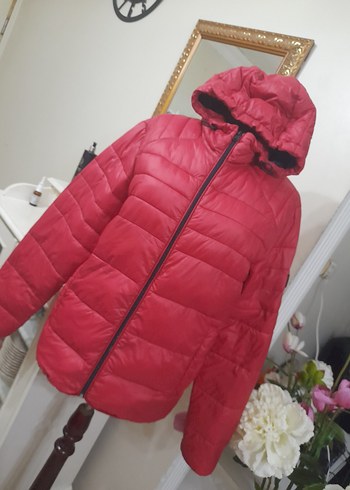 Jack Jones Erkek Kırmızı Düğmeli Mont - Görsel 11